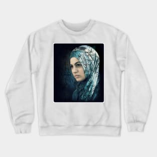 Serene - Collaboration with Caroline Gorka Crewneck Sweatshirt